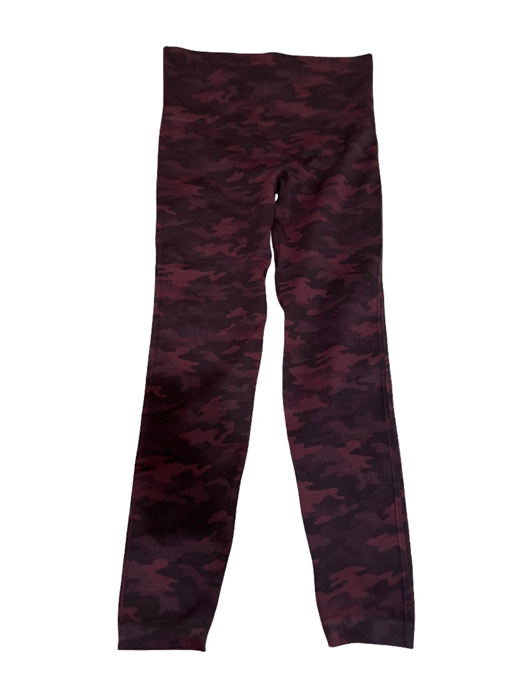 SPANX by Sara Blakely Women’s Large Maroon Camo Leggings